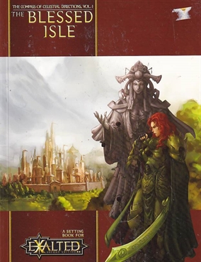 Exalted - The Book of Celestial Directions, vol.1 - Blessed Isle (Genbrug)